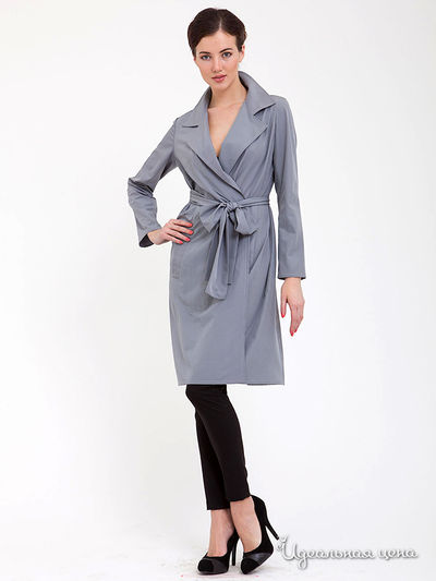 Плащ Levall, цвет цвет серый