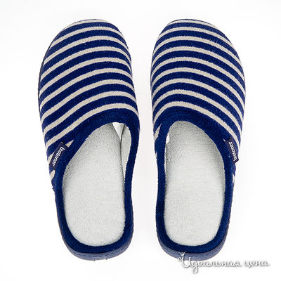 Тапочки Isotoner, цвет цвет белый / синий