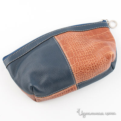 Косметичка Frija, цвет цвет темно-синий / коричневый