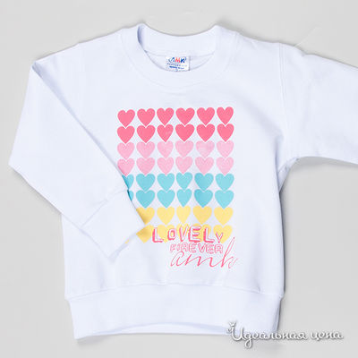 Толстовка Amk, цвет цвет белый