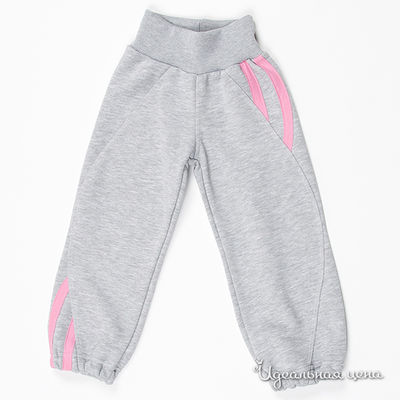 Брюки Amk, цвет цвет серый