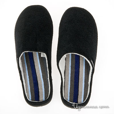 Тапочки Isotoner, цвет цвет черный