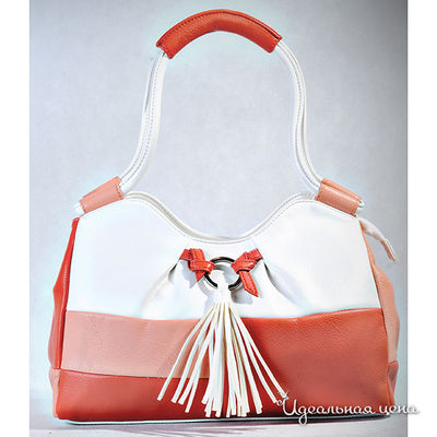 Сумка Fabulous, цвет цвет белый / коралловый