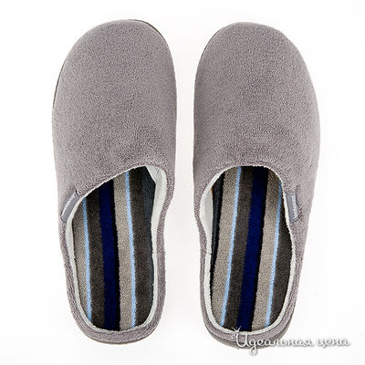 Тапочки Isotoner, цвет цвет серый