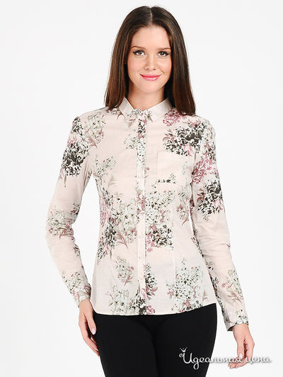 Рубашка Top Secret, цвет цвет розовый / принт цветы