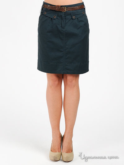 Юбка Top Secret, цвет цвет темно-зеленый