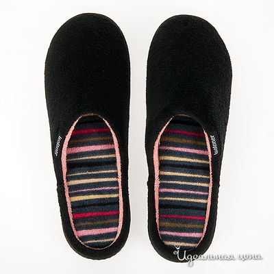 Тапочки Isotoner, цвет цвет черный