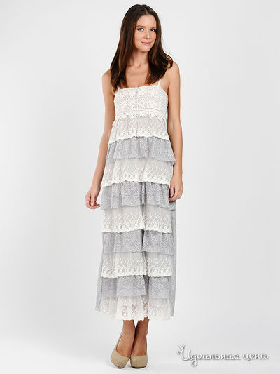 Сарафан Star Rise, цвет цвет серый / белый