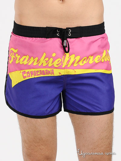 Шорты Frankie Morello, цвет цвет розовый / синий / желтый
