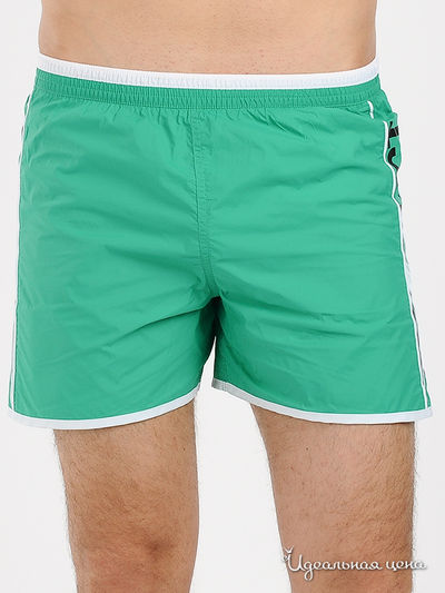Шорты Just Cavalli, цвет цвет зеленый