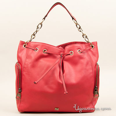 Сумка El corte Ingles, цвет цвет красный