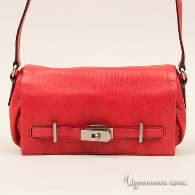 Сумка El corte Ingles, цвет цвет красный