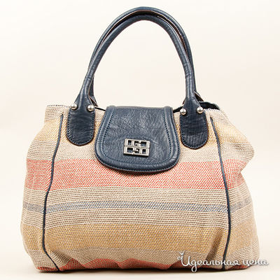 Сумка El corte Ingles, цвет цвет бежевый