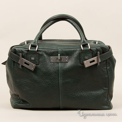 Сумка El corte Ingles, цвет цвет темно-зеленый