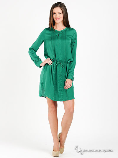 Платье El corte Ingles женское, цвет зеленый