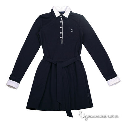 Платье Gulliver, цвет цвет синий / белый