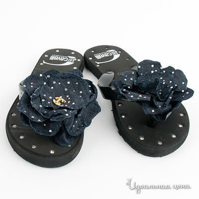 Сланцы Just Cavalli, цвет цвет черный