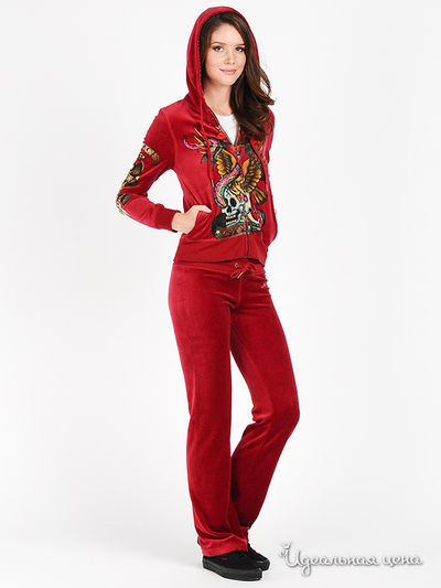 Костюм Ed Hardy, цвет цвет бордовый