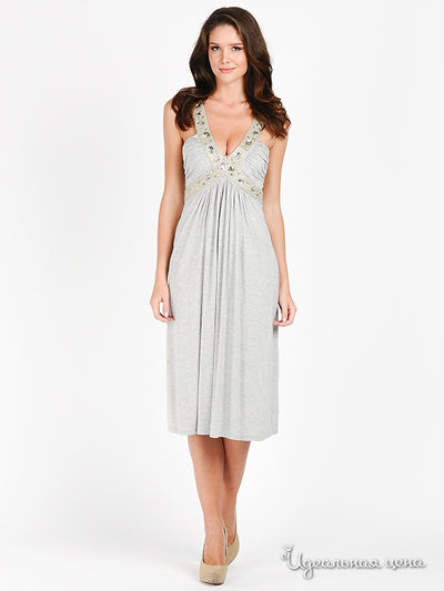 Платье Faith Connexion, цвет цвет серый