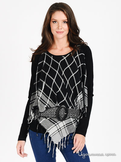 Джемпер Gladiolus, цвет цвет черный / белый