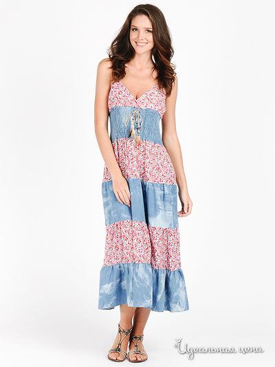 Сарафан Gladiolus, цвет цвет розовый / синий