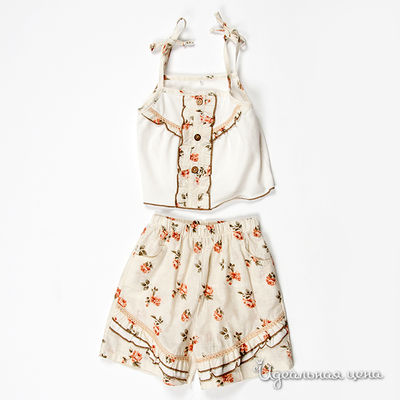 Платье Best for kids, цвет цвет белый / бежевый