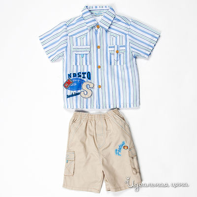 Костюм Best for kids, цвет цвет голубой / бежевый