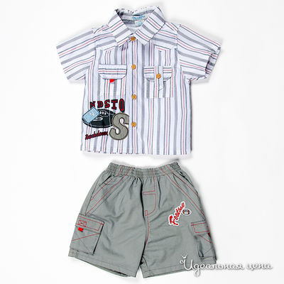 Костюм Best for kids, цвет цвет красно-серый