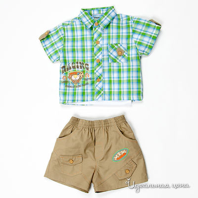 Костюм Best for kids, цвет цвет зеленый / бежевый