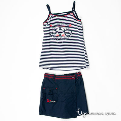 Комплект Best for kids, цвет цвет синий / белый