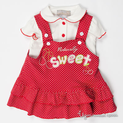 Комплект Best for kids, цвет цвет красный / белый