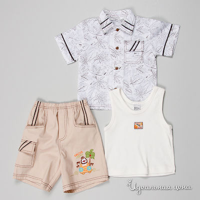Костюм Best for kids, цвет цвет белый / коричневый