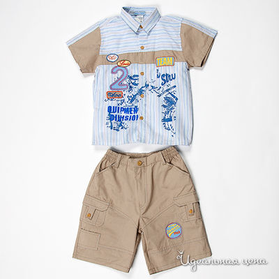 Костюм Best for kids, цвет цвет голубой / бежевый