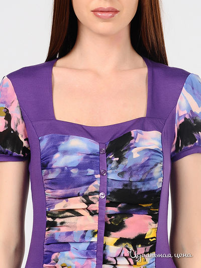 Блуза Valeria Lux женская, цвет фиолетовый