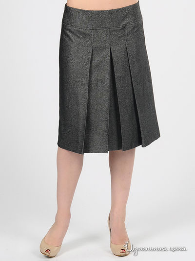 Юбка Valeria Lux, цвет цвет темно-серый