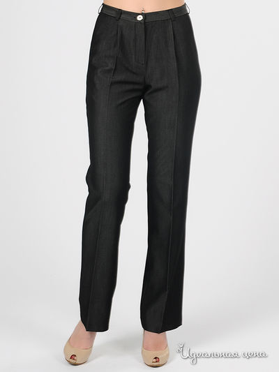 Брюки Valeria Lux, цвет цвет темно-серый