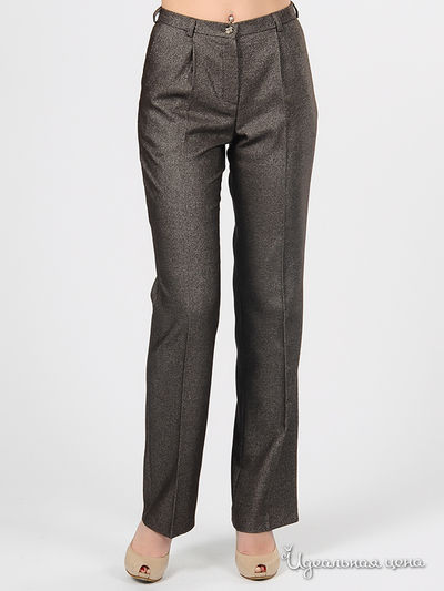 Брюки Valeria Lux, цвет цвет коричневый