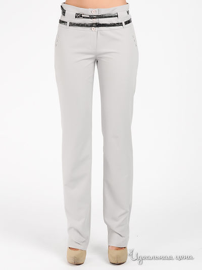 Брюки Mix Turkey, цвет цвет светло-серый