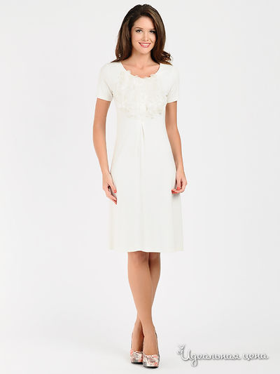 Платье Mix Turkey, цвет цвет молочный