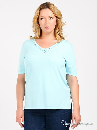 Джемпер Mix Turkey, цвет цвет голубой