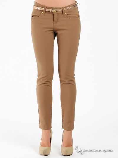 Брюки Mix Turkey, цвет цвет темно-бежевый