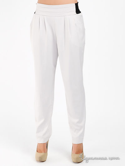 Брюки Mix Turkey, цвет цвет серо-бежевый