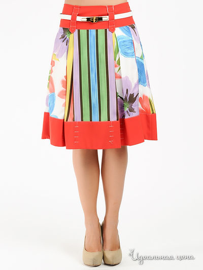 Юбка Mix Turkey, цвет цвет красный