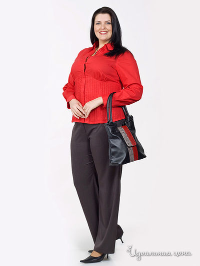 Блуза Natura, цвет цвет красный