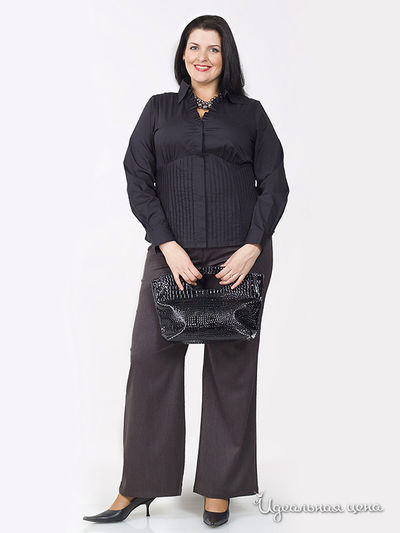 Блуза Natura, цвет цвет черный