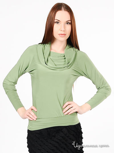 Джемпер Angelina Dubrovskaya, цвет цвет зеленый