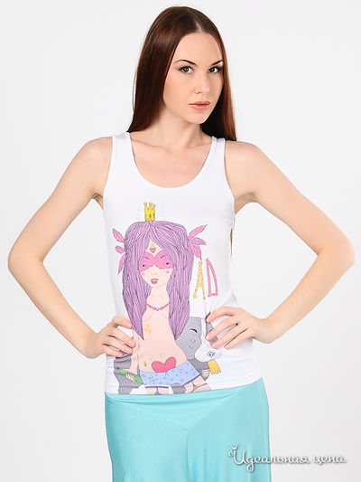 Майка Angelina Dubrovskaya, цвет цвет белый