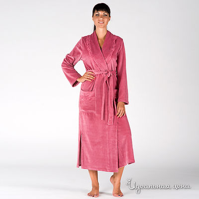 Халат Nic Club, цвет цвет брусничный