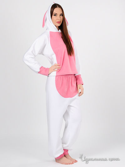 Костюм Angelina Dubrovskaya, цвет цвет белый / розовый