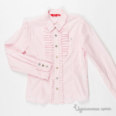 Блузка M&D school story, цвет цвет розовый